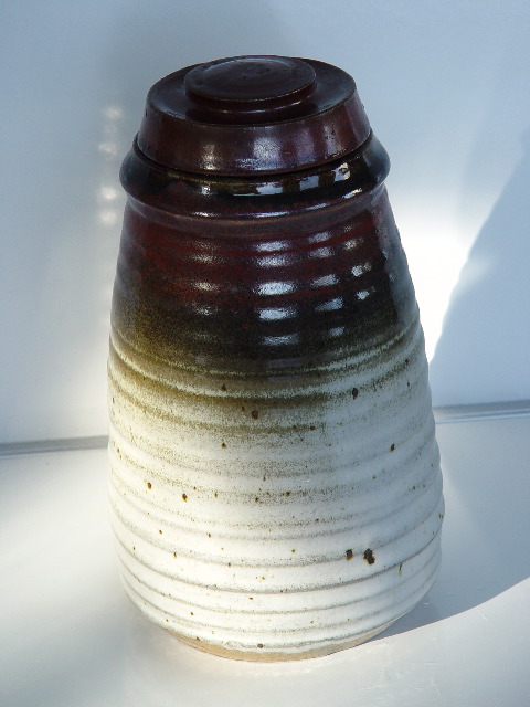 large stoneware jar